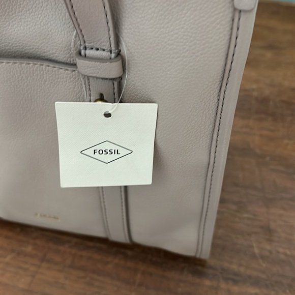 Kingston satchel grey stone fossil tote/crossbody - Picture 5 of 8